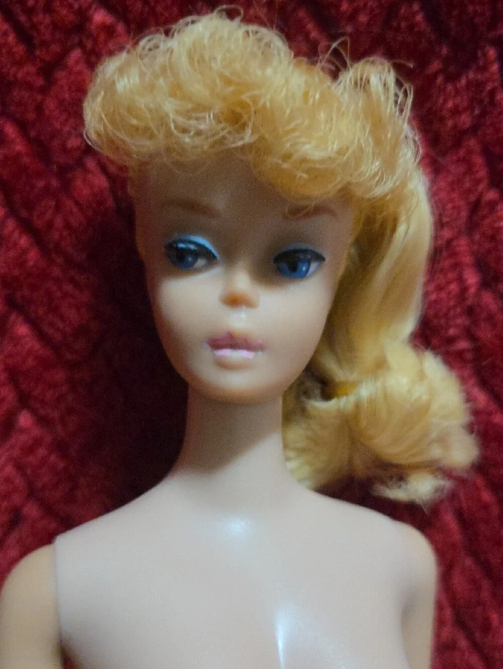 Mattel Vintage #6 Ponytail Barbie Ash Blonde